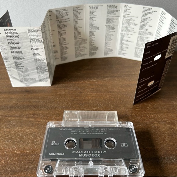 Mariah Carey Vintage Cassette Tape Music Box - Picture 5 of 7